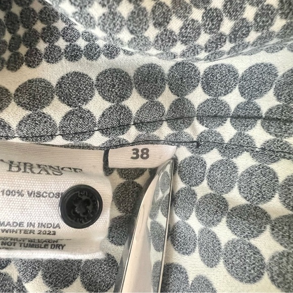 Laurence Bras Button Down Shirt Blouse Size 38 - Picture 11 of 12